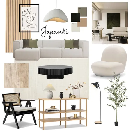 Japandi 5 Interior Design Mood Board by sianleach on Style Sourcebook