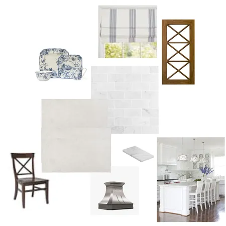 Kitchen - blue and white Interior Design Mood Board by ArtisticVybze7 on Style Sourcebook