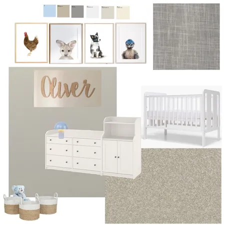 Olivers Room Interior Design Mood Board by Davidson Designs on Style Sourcebook