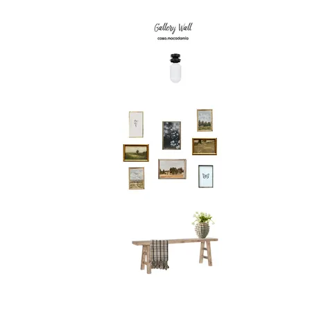 Gallery Wall Originals - New Interior Design Mood Board by Casa Macadamia on Style Sourcebook