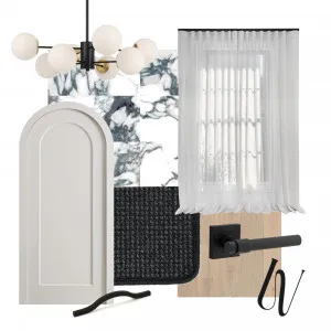 Luxe contemporary open plan concept - September 2023 Interior Design Mood Board by Wholesome by Design on Style Sourcebook