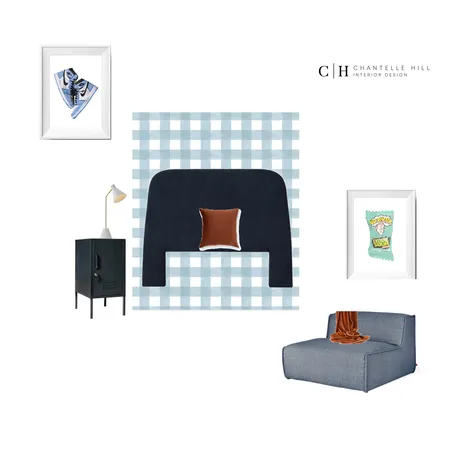 Boys bedroom Interior Design Mood Board by Chantelle Hill Interiors on Style Sourcebook