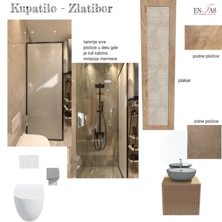 Kupatilo - Zlatibor - mood board korigovano Interior Design Mood Board by Fragola on Style Sourcebook