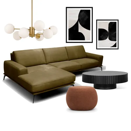 Modern Eclectic Living Room Interior Design Mood Board by gigi25 on Style Sourcebook