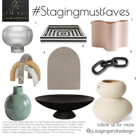 Stagingmustfaves : Table Decors Interior Design Mood Board by JPM+SAG Staging and Redesign on Style Sourcebook