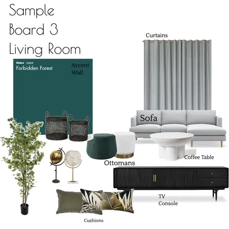 Sample Board 3 Interior Design Mood Board by NicoleGrey on Style Sourcebook