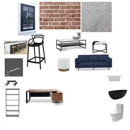 Industrial Interior Design Mood Board by Brody on Style Sourcebook