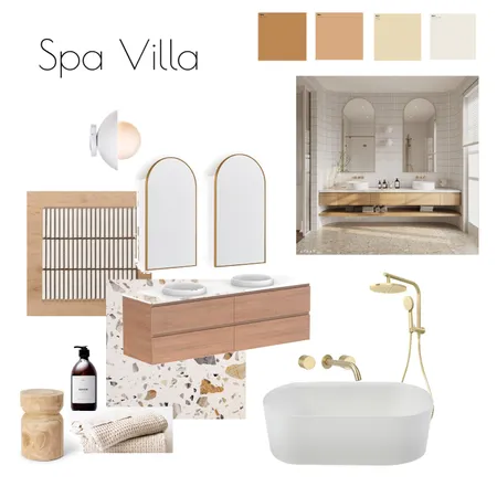 Stonehedge Spa Villa Interior Design Mood Board by alexnihmey on Style Sourcebook