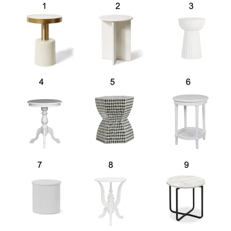 side tables Interior Design Mood Board by Chantelborg1314 on Style Sourcebook