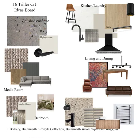 Triller Interior Design Mood Board by JodieL on Style Sourcebook