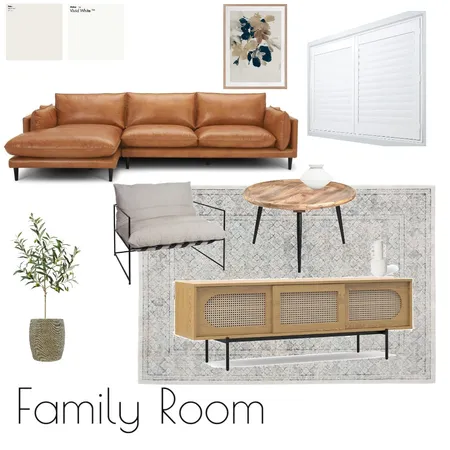 Family Room Interior Design Mood Board by Sally Goodchap on Style Sourcebook