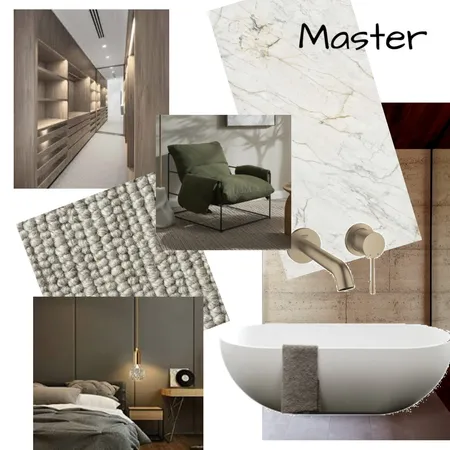 Master Bedroom Interior Design Mood Board by Buik on Style Sourcebook