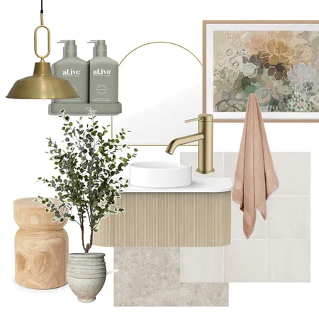 Eltham Ensuite Interior Design Mood Board by Flawless Interiors Melbourne on Style Sourcebook