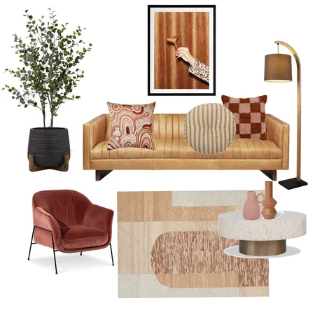 Earthy Lines Interior Design Mood Board by The Fat Cushion on Style Sourcebook