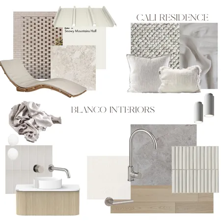 Cali Residence 2 Interior Design Mood Board by Blanco Interiors on Style Sourcebook