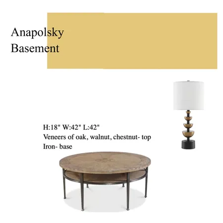 Anapolsky Basement Interior Design Mood Board by aras on Style Sourcebook