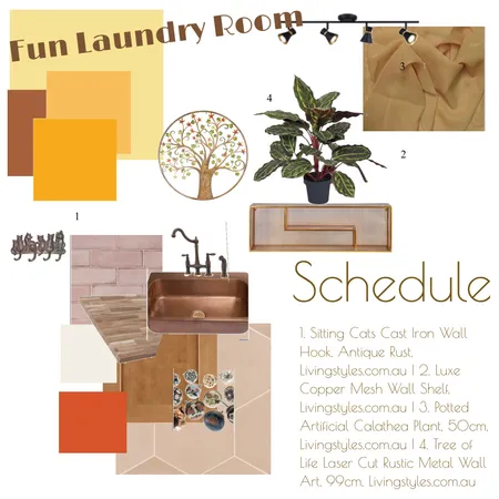 Laundry Room Mood Board Interior Design Mood Board by maeid23180@gmail.com on Style Sourcebook
