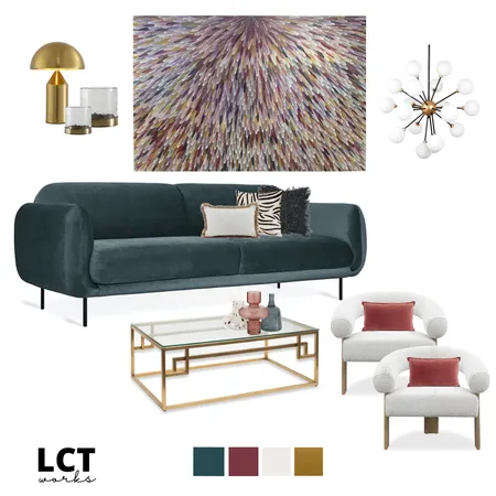 Affordable Arts Fair Melbourne 2023- TEAL Interior Design Mood Board by LCT Works on Style Sourcebook