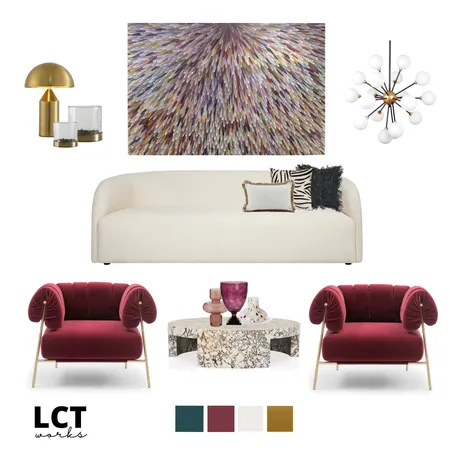 Affordable Arts Fair Melbourne 2023- RUBY Interior Design Mood Board by LCT Works on Style Sourcebook