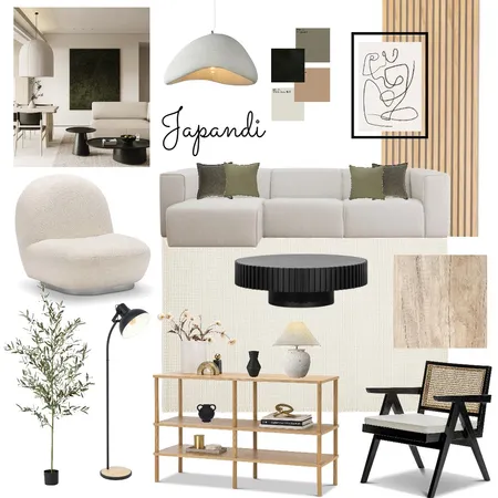 Japandi 6 Interior Design Mood Board by sianleach on Style Sourcebook