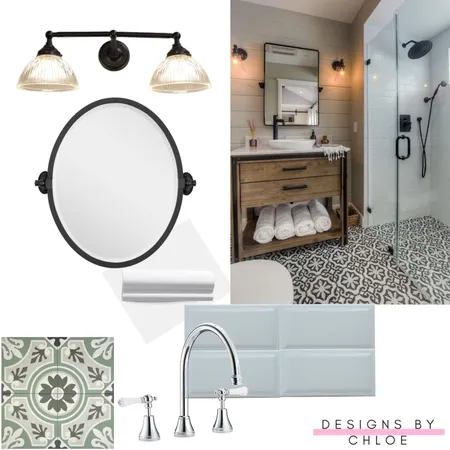 Heathcote Bathroom Interior Design Mood Board by Designs by Chloe on Style Sourcebook