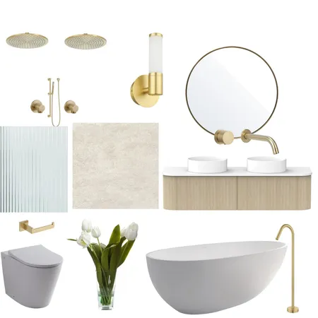 Ensuite Interior Design Mood Board by Yirou on Style Sourcebook