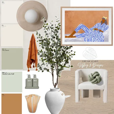 Retro Modern Interior Design Mood Board by Fresh Start Styling & Designs on Style Sourcebook