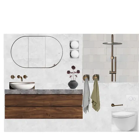 The Avenue Proj: Main Bathroom Interior Design Mood Board by HARDWELL STUDIOS on Style Sourcebook