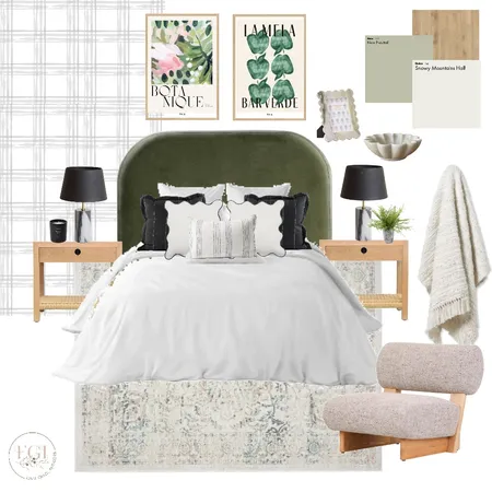 Traditional Bedroom Interior Design Mood Board by Eliza Grace Interiors on Style Sourcebook