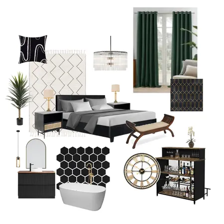 Standard bedroom Interior Design Mood Board by SMF on Style Sourcebook