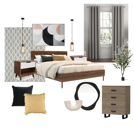 Bedroom Interior Design Mood Board by SMF on Style Sourcebook