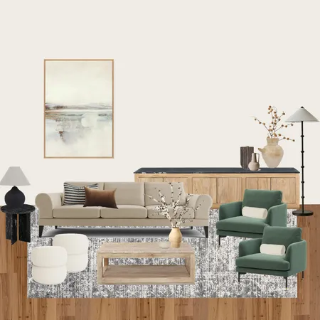 Teddington Lounge Room Interior Design Mood Board by Style and Leaf Co on Style Sourcebook