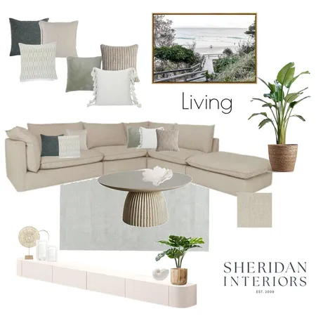 Zadow living Interior Design Mood Board by Sheridan Interiors on Style Sourcebook