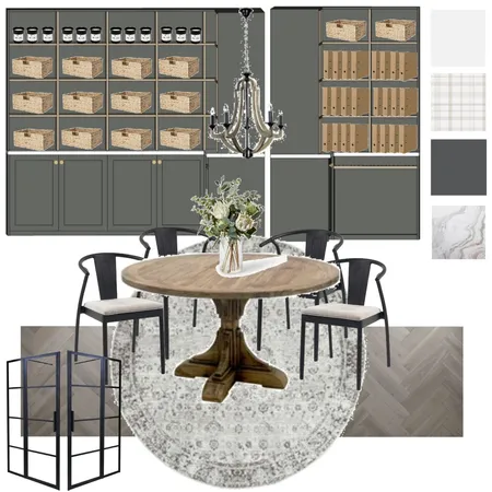 Module 12 - Part A - Formal office Interior Design Mood Board by Model Interiors on Style Sourcebook
