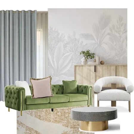 Sage Grey Living Room Interior Design Mood Board by Saru on Style Sourcebook