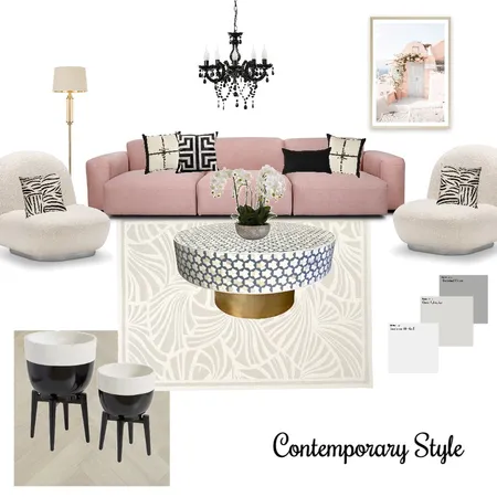 living room / contemporary style Interior Design Mood Board by dania on Style Sourcebook