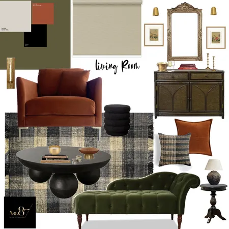 Moody Modern Vintage Interior Design Mood Board by The Home of Interior Design on Style Sourcebook