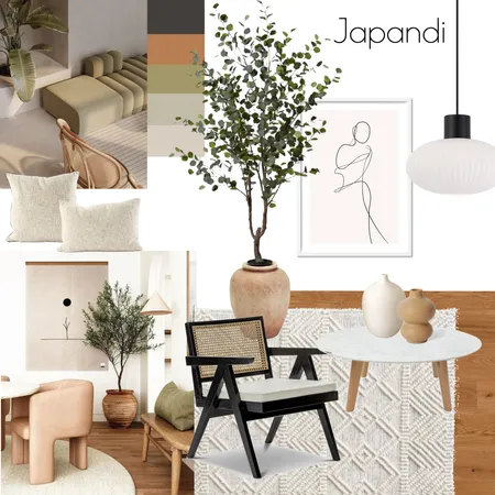 Japandi Interior Design Mood Board by hibamahmassani on Style Sourcebook