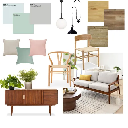 Scandinavian Mid-Century Interior Design Mood Board by Madelyn Strickland on Style Sourcebook