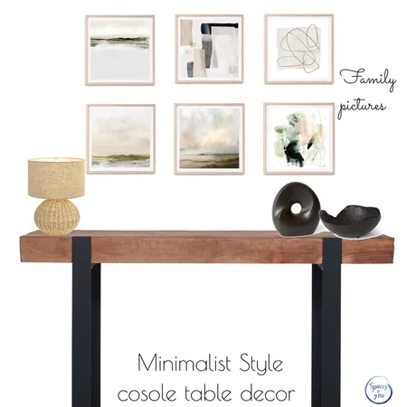 Console table decor Interior Design Mood Board by Spaces&You on Style Sourcebook