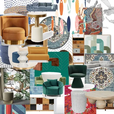 Eclectic by mishQa Interior Design Mood Board by TheMeyerZen on Style Sourcebook