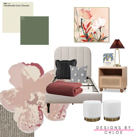 Dulux 2024 colour forecast tween bedroom Interior Design Mood Board by Designs by Chloe on Style Sourcebook