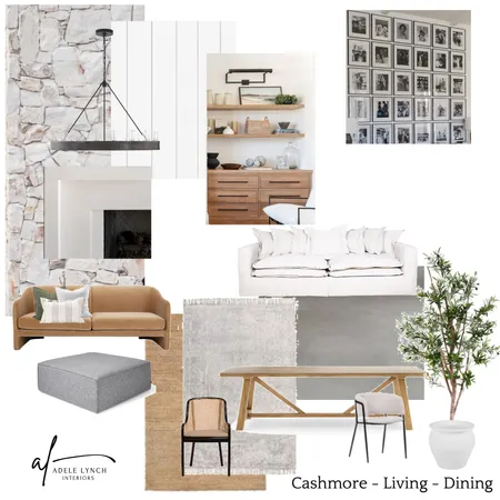 Cashmore -  Living Dining Interior Design Mood Board by Adele Lynch : Interiors on Style Sourcebook