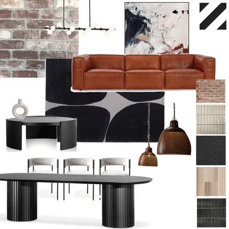 leather coffee Interior Design Mood Board by Zayla Interiors on Style Sourcebook