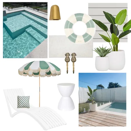 Pool area Interior Design Mood Board by Biancagriffin68 on Style Sourcebook