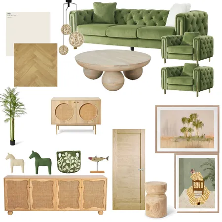 Living Room. Interior Design Mood Board by tako razmadze on Style Sourcebook