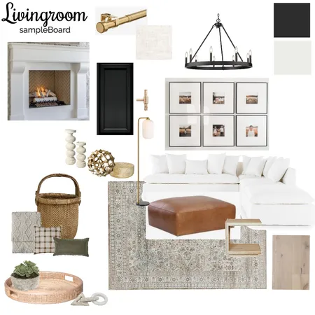 IDI 9 Livingroom Sampleboard Interior Design Mood Board by StudioMac on Style Sourcebook