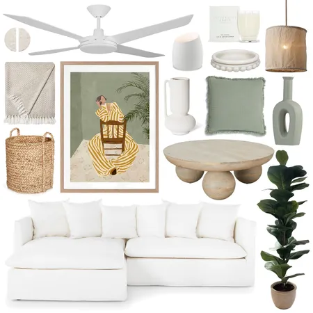 Light Living Room 🍃 Interior Design Mood Board by Lighting Illusions on Style Sourcebook