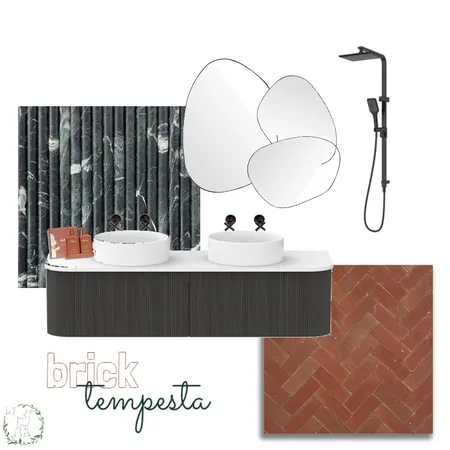 brick tempesta Interior Design Mood Board by Laurel and Fawne on Style Sourcebook