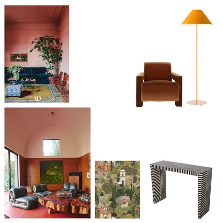 Eclectic Interior Design Mood Board by Milly Jennings on Style Sourcebook